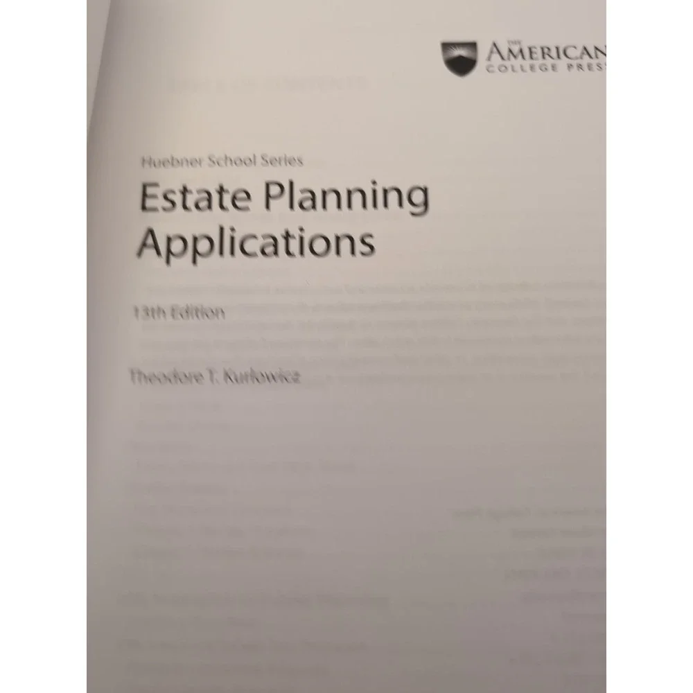 Estate Planning Applications, Thirteenth Edition by Ted‎ Kurlowicz (2015,...